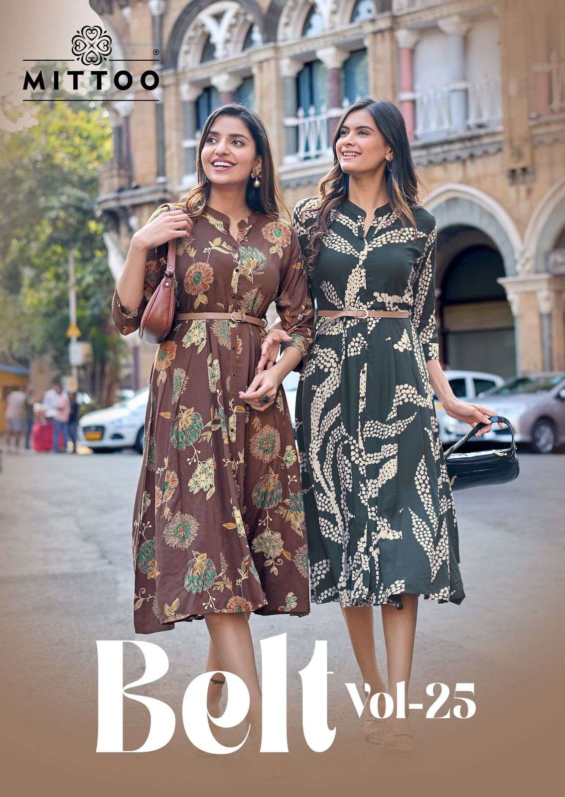 Mittoo Belt Vol 25 Rayon Fancy Print Ladies Western Style Kurti
